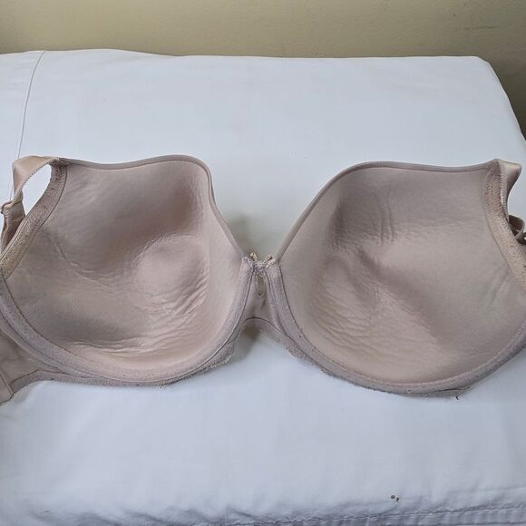 Elegant Lace Trim Bra in Cream - Picture 6 of 7